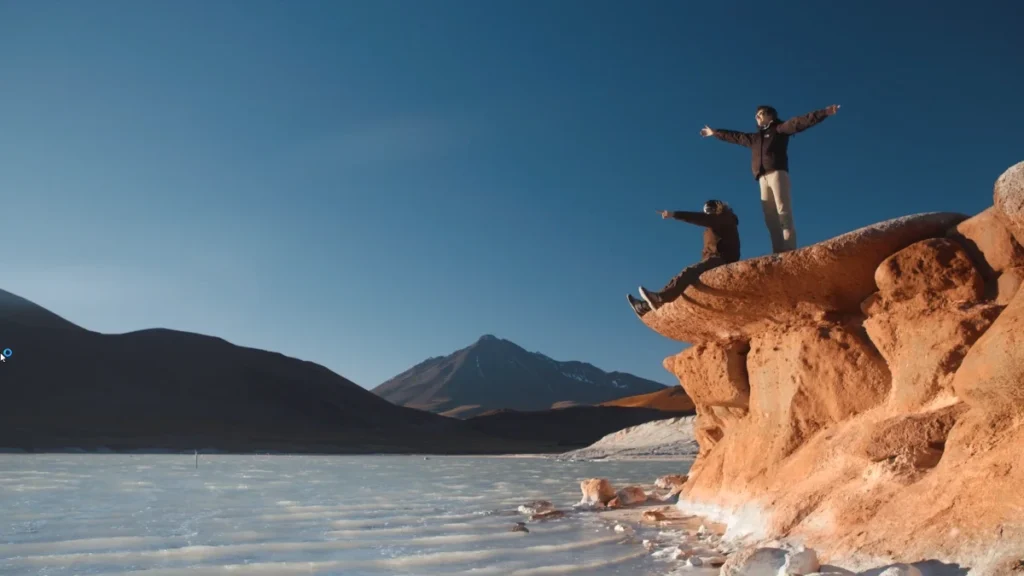 Aventura nas altas altitudes da Patagônia.