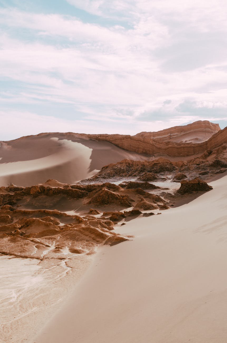 vista de um deserto
