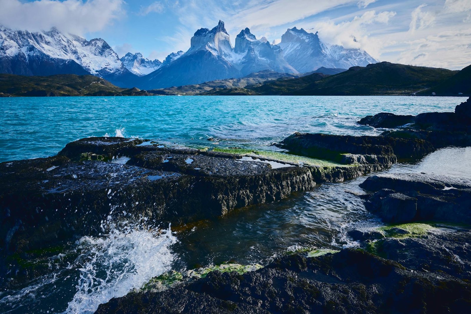 majestic torres del paine national park landscape