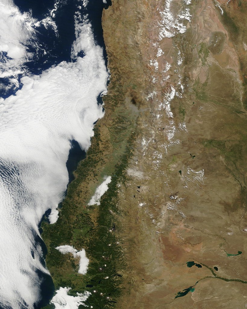Haze Over Santiago Following 8.8 Earthquake