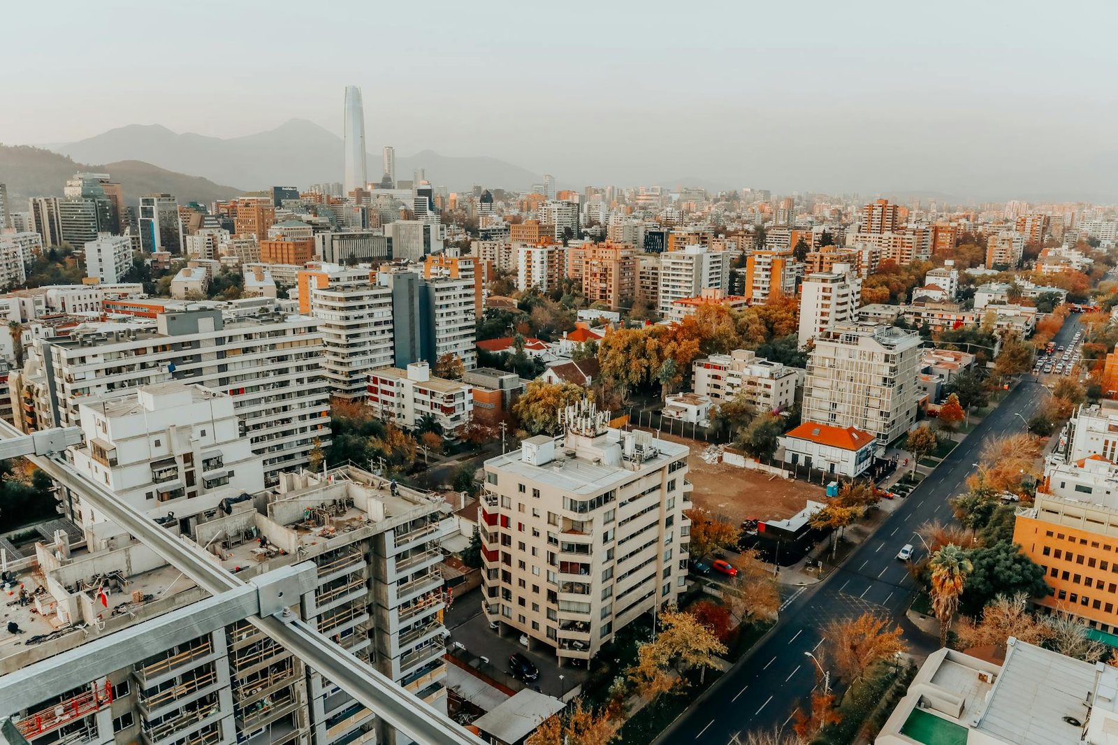 vista panorâmica da cidade