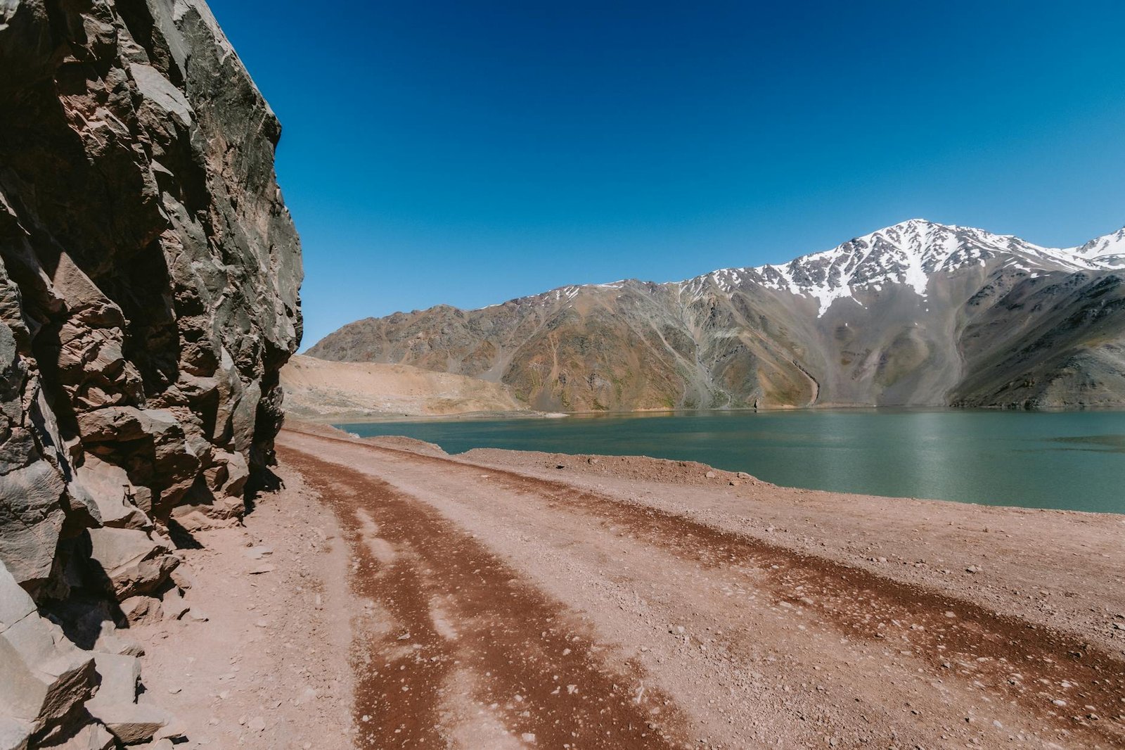 reservatório da barragem de Yeso