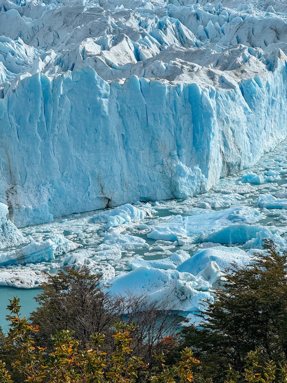 parede de gelo do iceberg