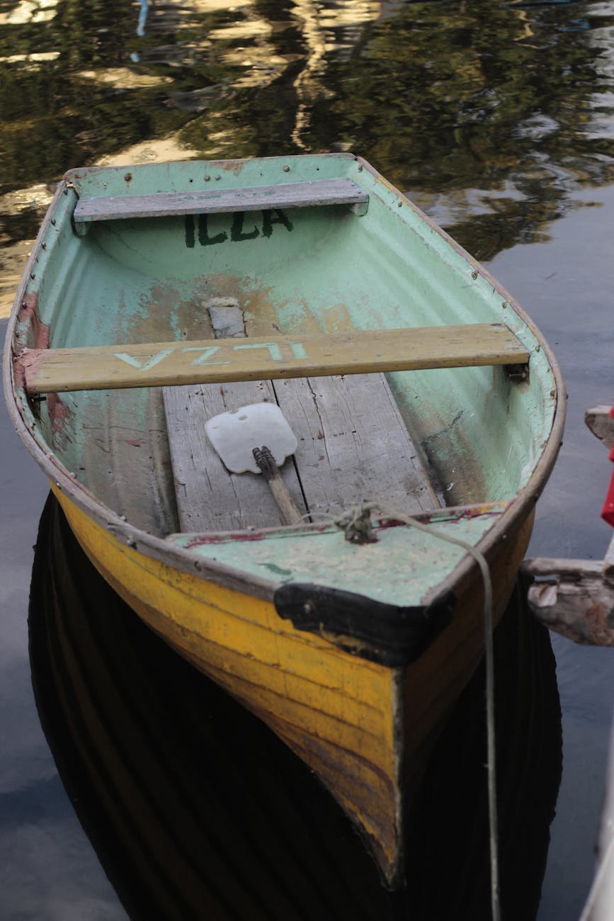 close up de um barco