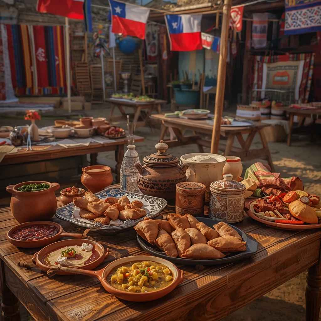 Como a História Moldou a Culinária Chilena