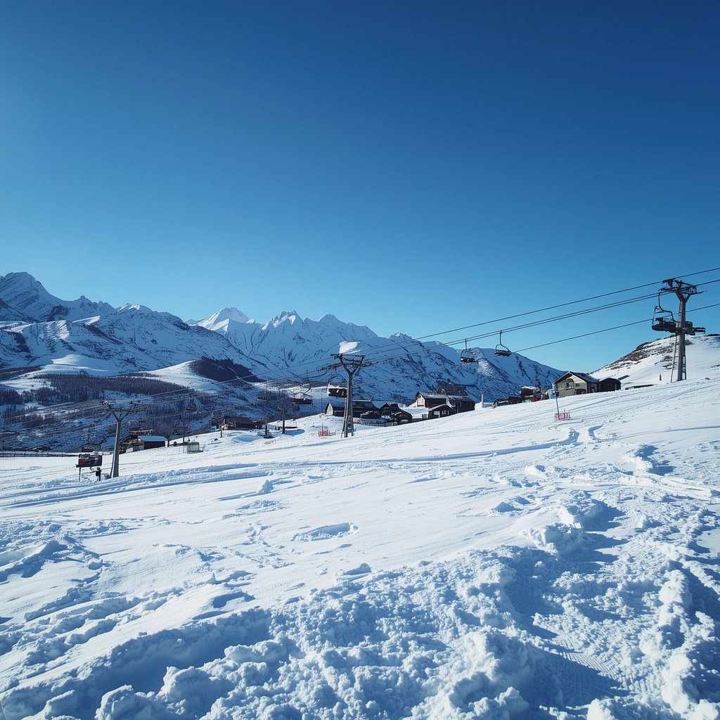 Neve no Chile em Setembro