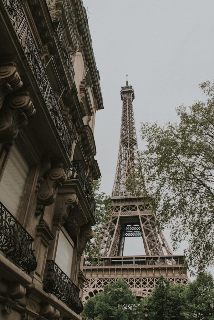 low-angle photography of Eiffel Tower, Paris