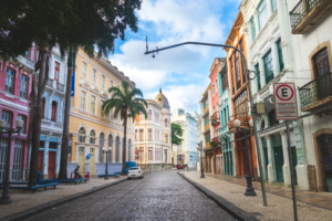 Discover the vibrant colonial architecture of Recife's historic streets, a blend of culture and history.