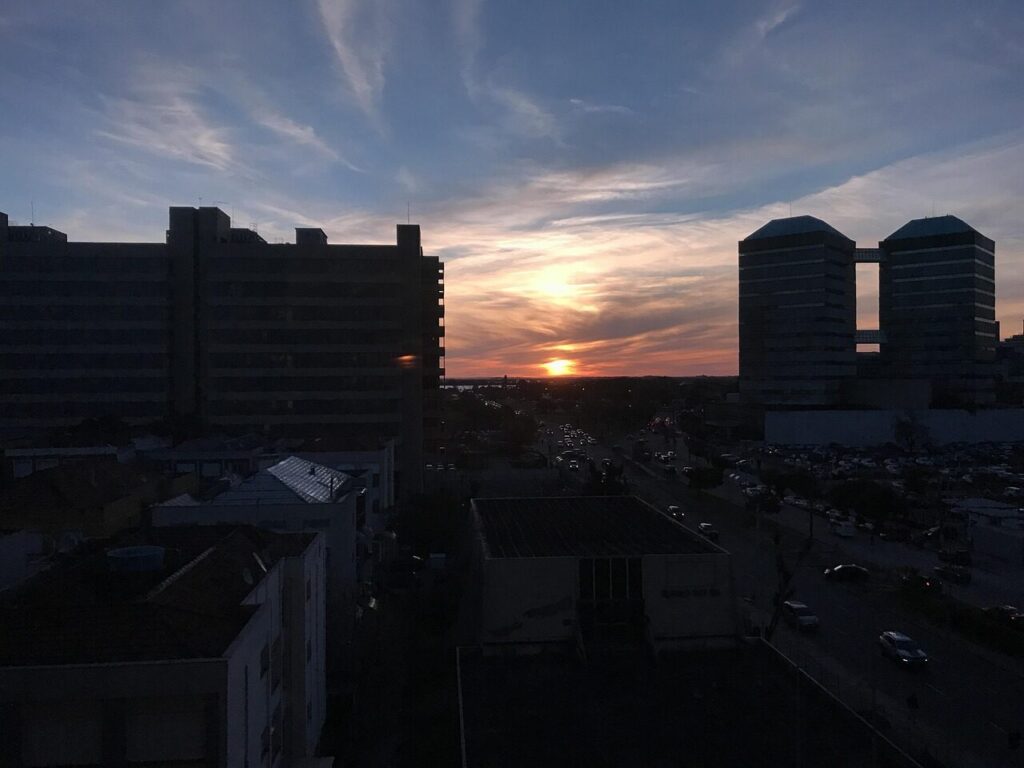 porto alegre, brazil, nature, sunset