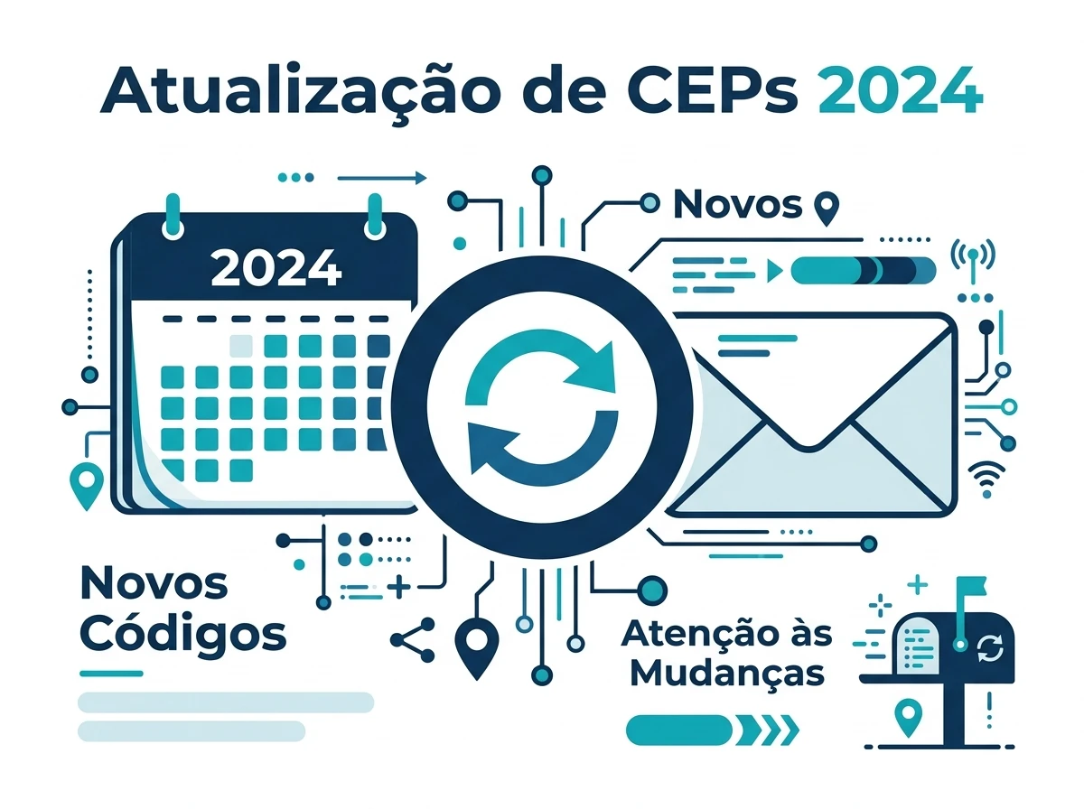 Atualização de CEPs 2024
