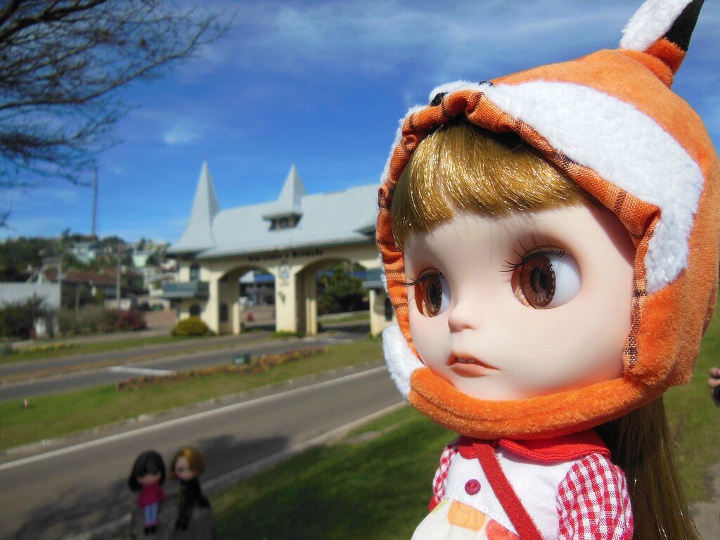 Boneca touca raposa Gramado