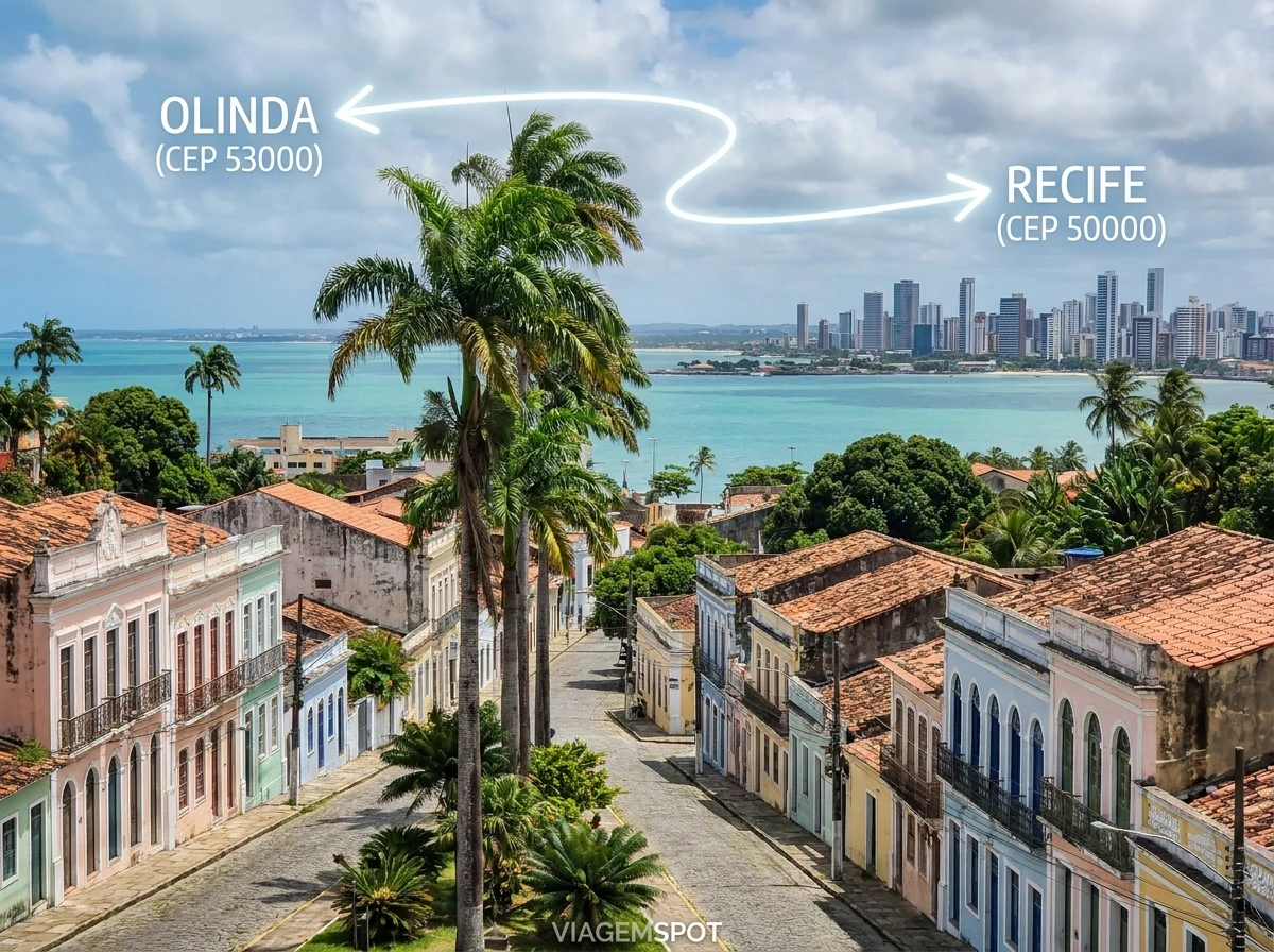 CEP de Olinda - Município Vizinho