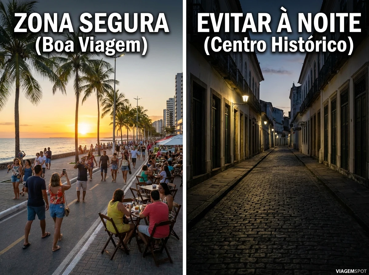CEPs de Áreas a Evitar para Turistas