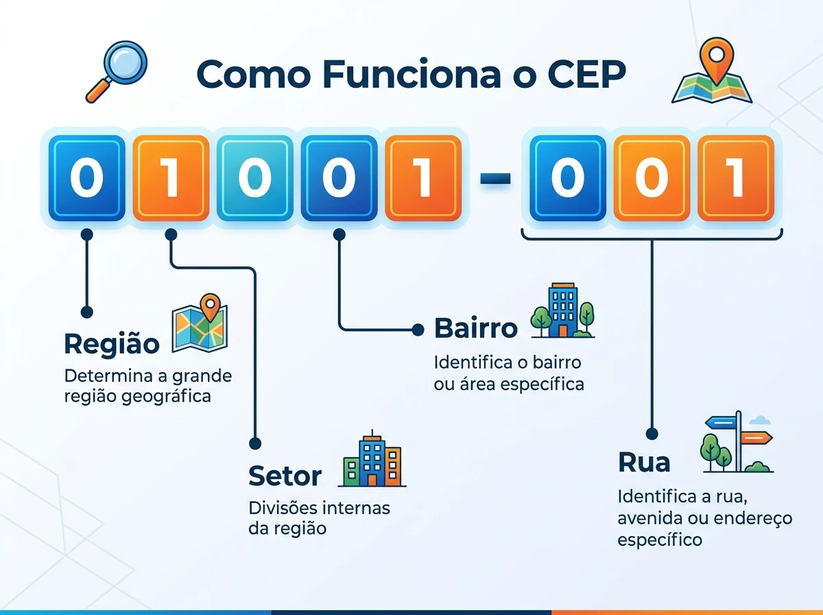 Como Funciona o CEP