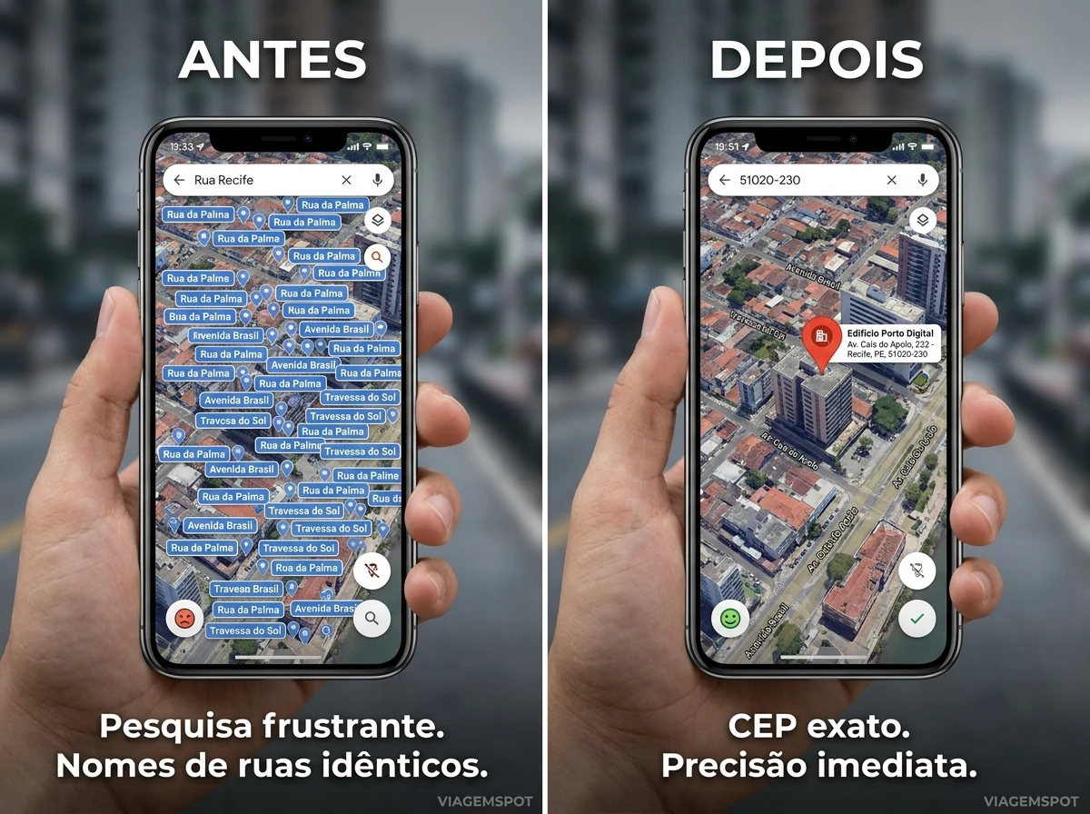 Como Usar CEP no Google Maps