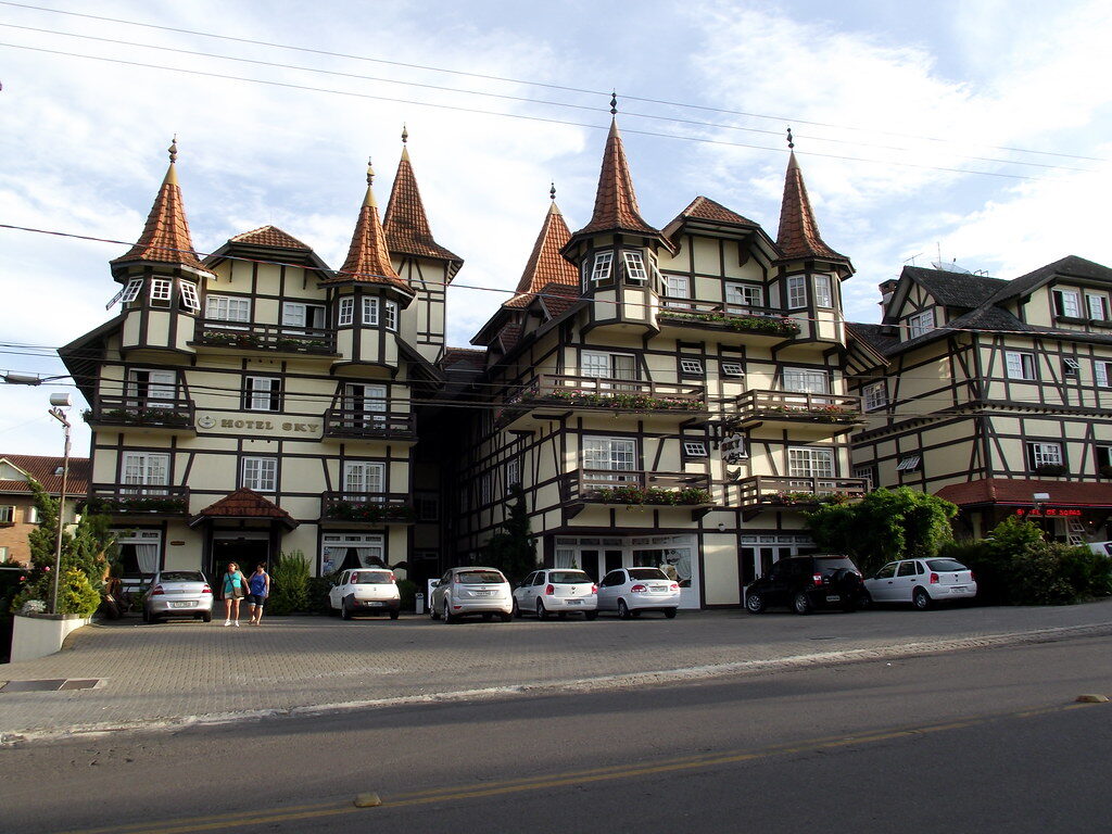 Hotel Sky arquitetura europeia