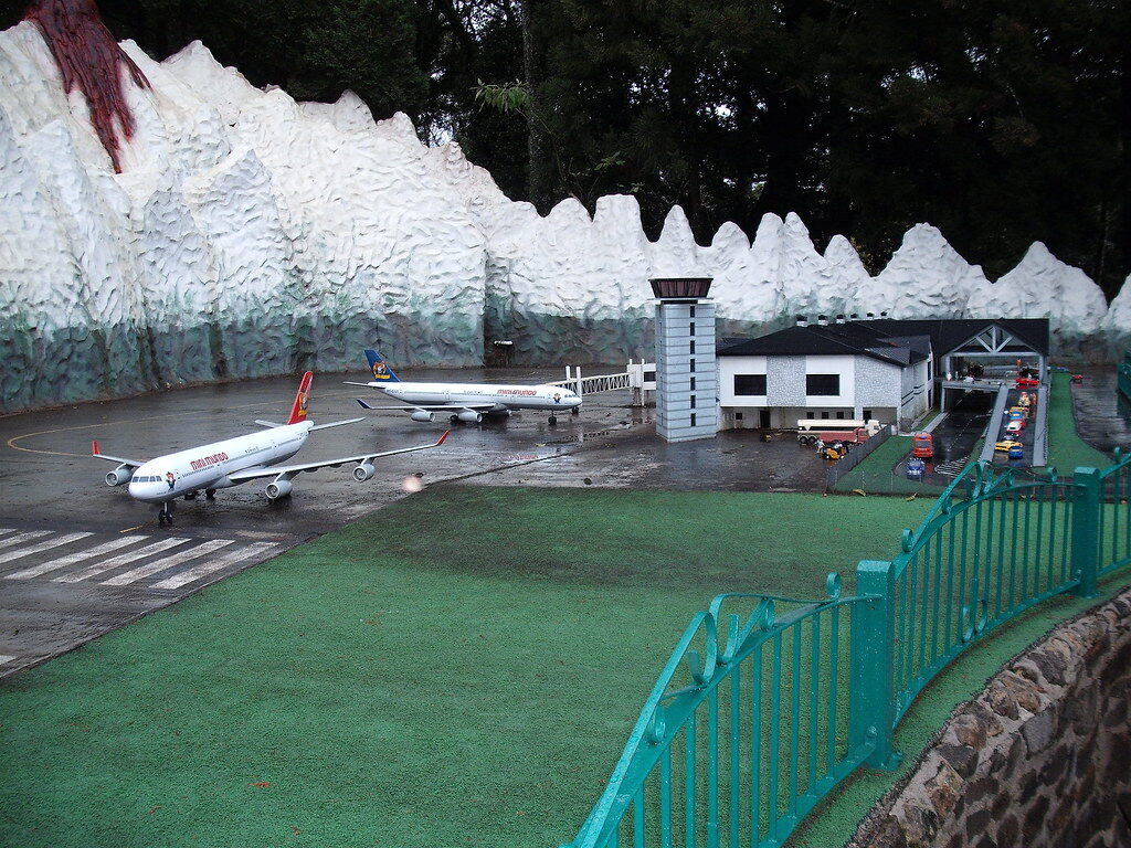 Miniatura aeroporto Mini Mundo