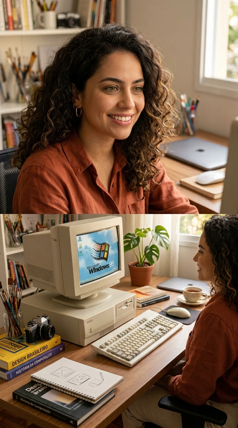 A decisão final Computador Antigo