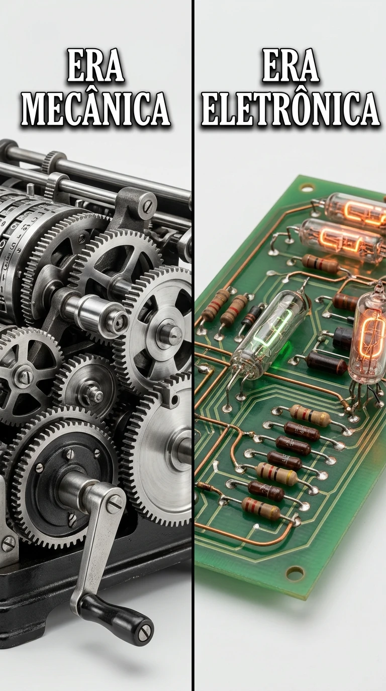 A era eletrônica: quando o computador deixou de ser mecânico