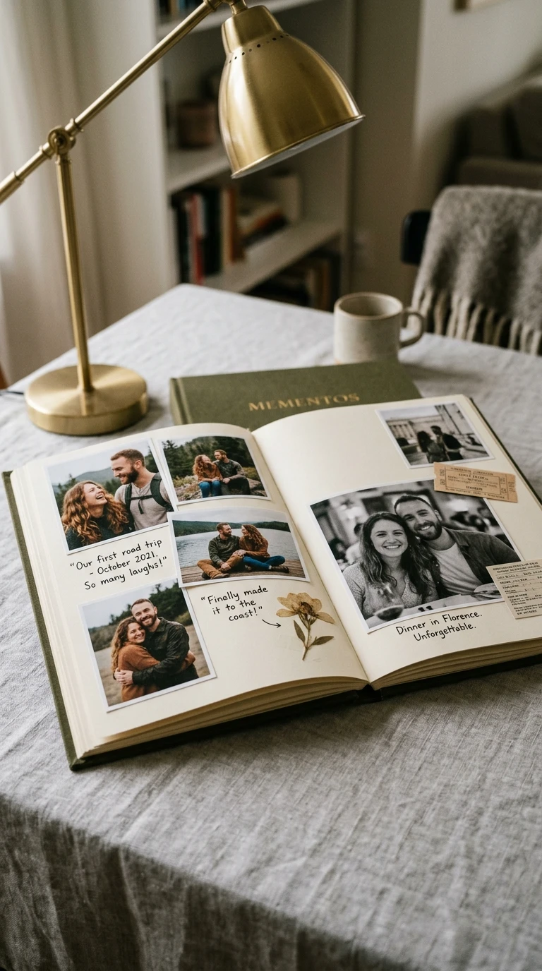 Álbum de Fotos com Curadoria Afetiva