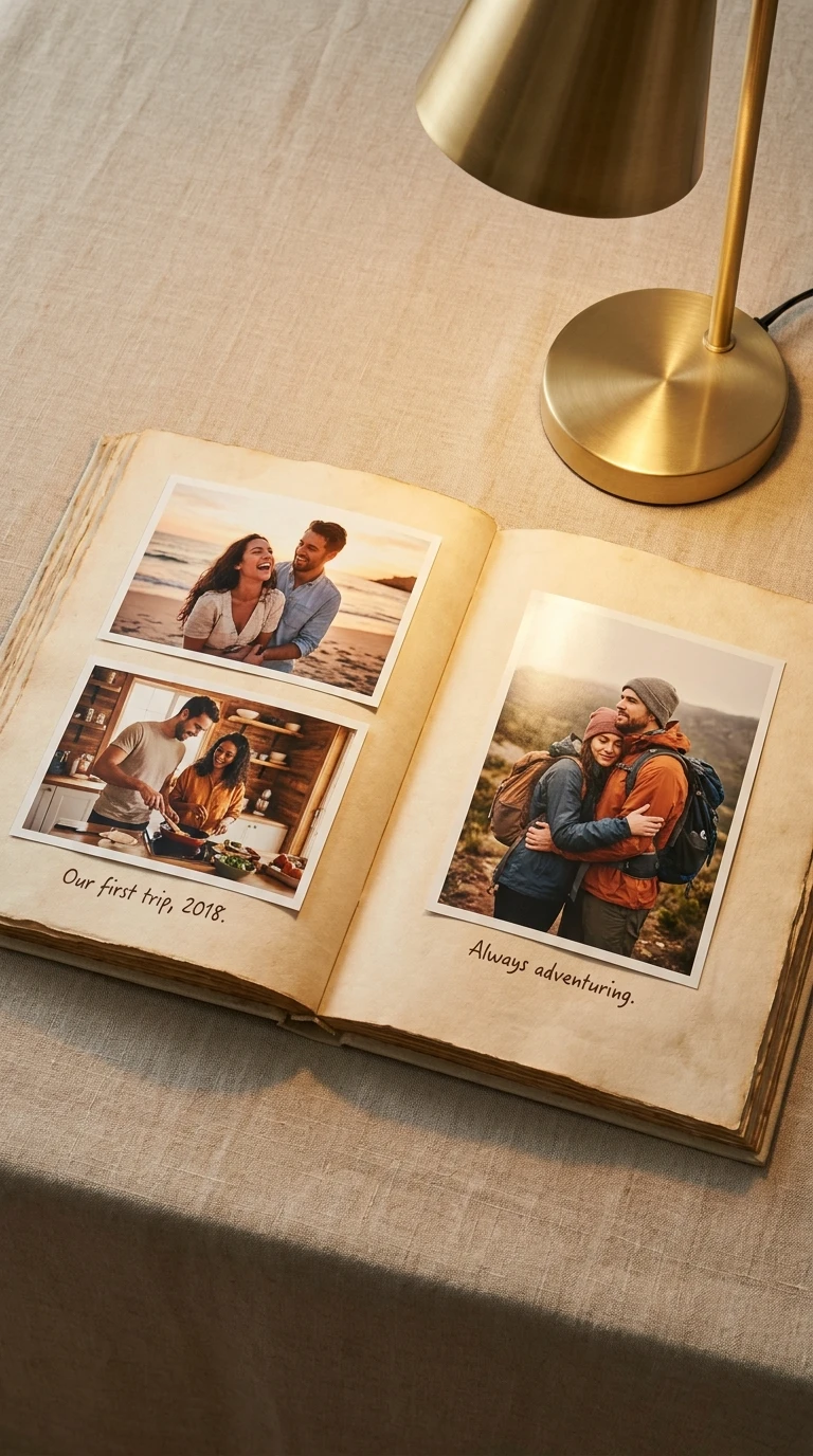 Álbum de Fotos com Curadoria Afetiva