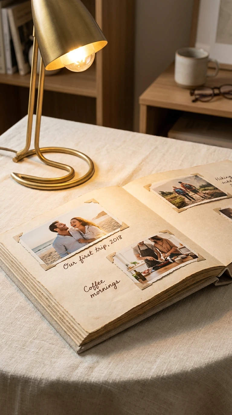 Álbum de Fotos com Curadoria Afetiva
