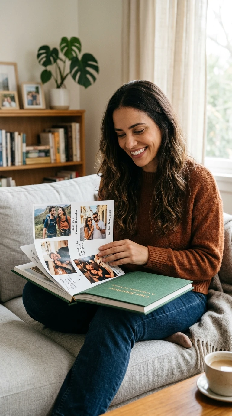 Álbum de Fotos com Curadoria Afetiva