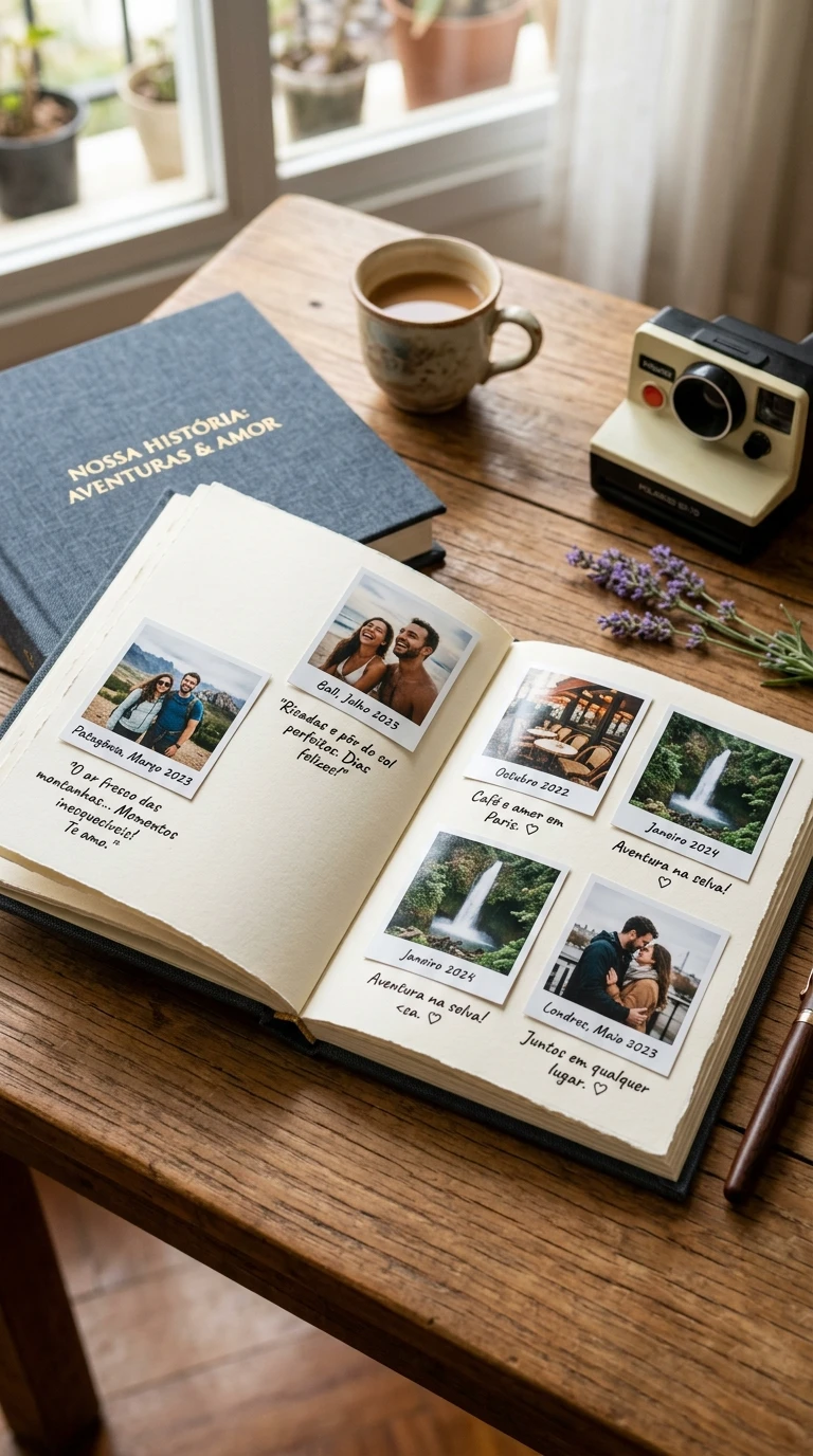 Álbum de Fotos com Curadoria Afetiva