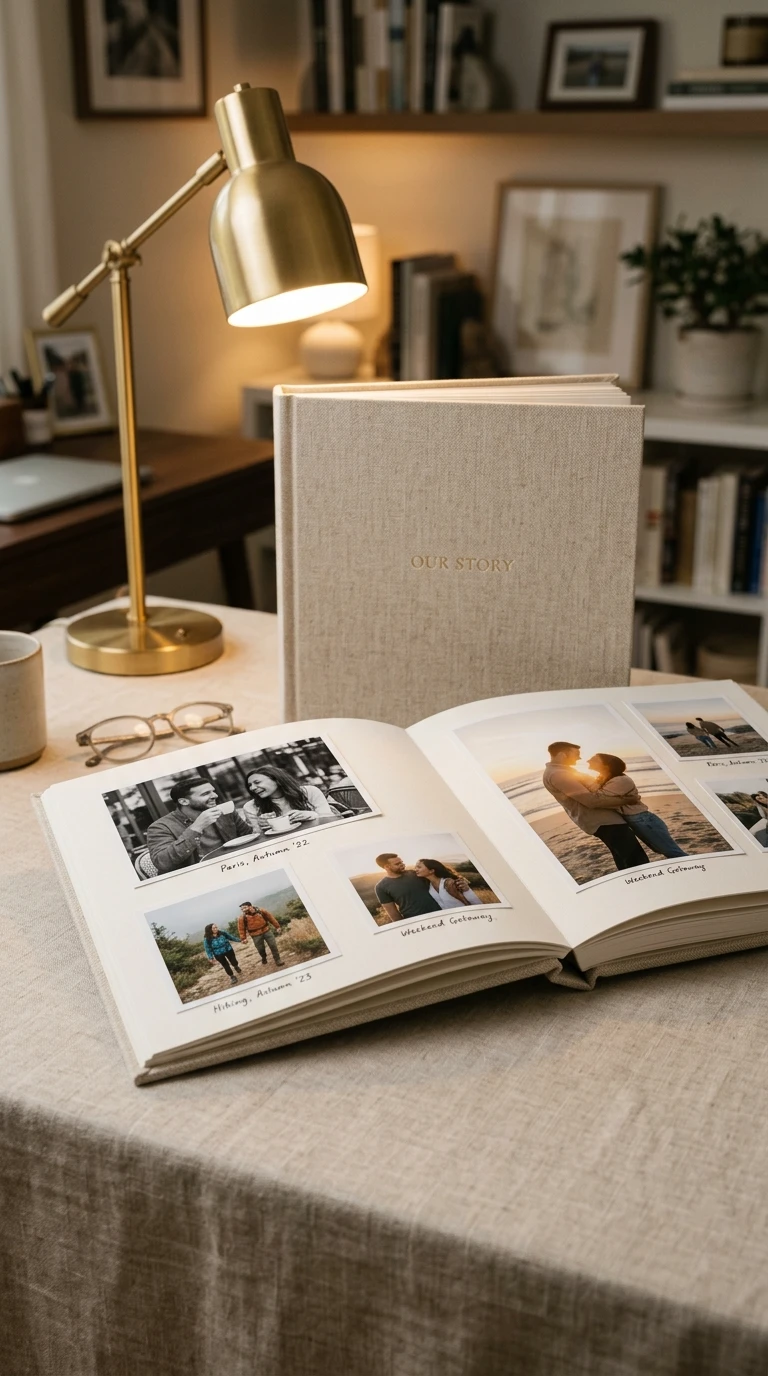 Álbum de Fotos com Curadoria Afetiva