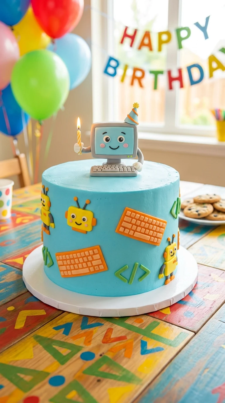 Bolo infantil com tema 