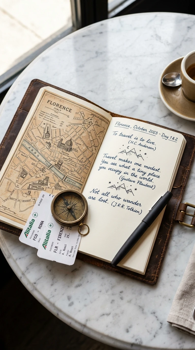 Caderno de Viagem para o Próximo Destino