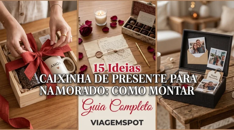 Presentes românticos para namorados