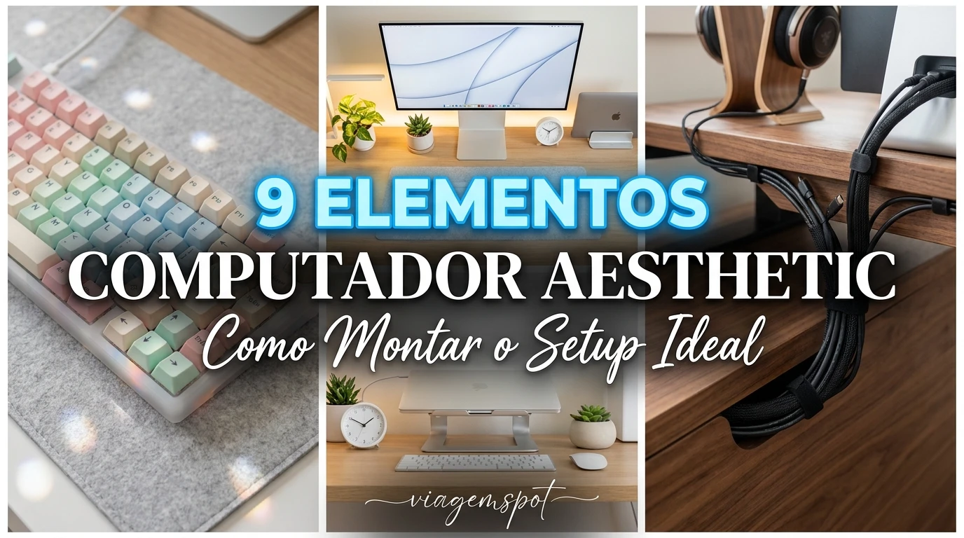 Setups de computador estéticos