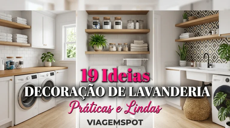 Ideias de decoração para lavanderia