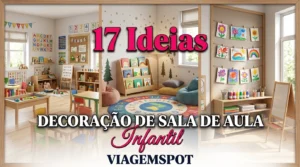 Ideias de decoração sala infantil.