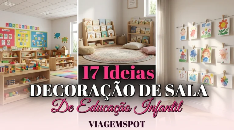 Ideias decoração sala infantil