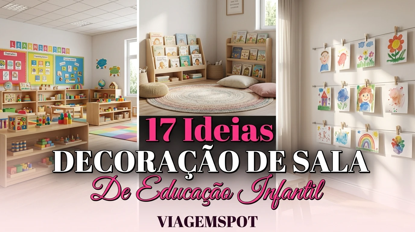 Ideias decoração sala infantil