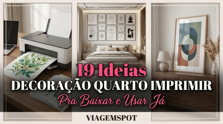 Decoração, impressão e ideias de quarto