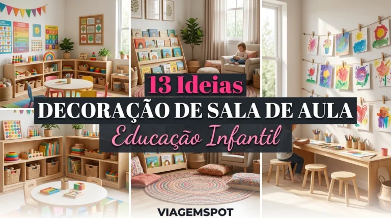 Múltiplas ideias decoração sala infantil