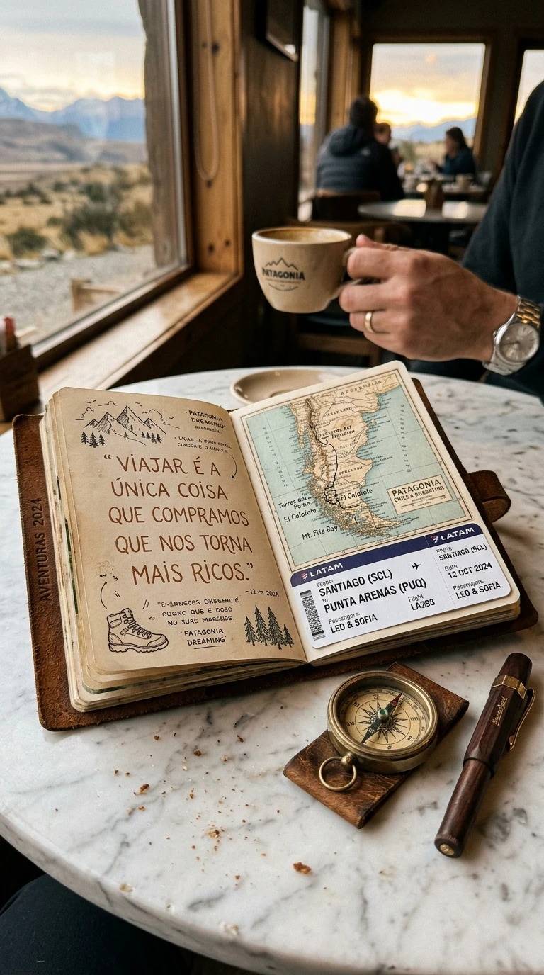 Diário de Viagem para o Destino que Ele Sonha