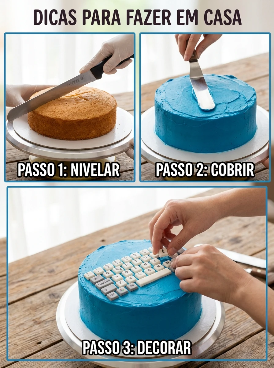 Dicas para quem vai fazer em casa