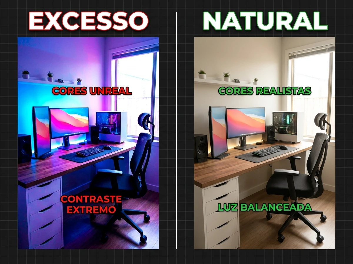 Edite pouco