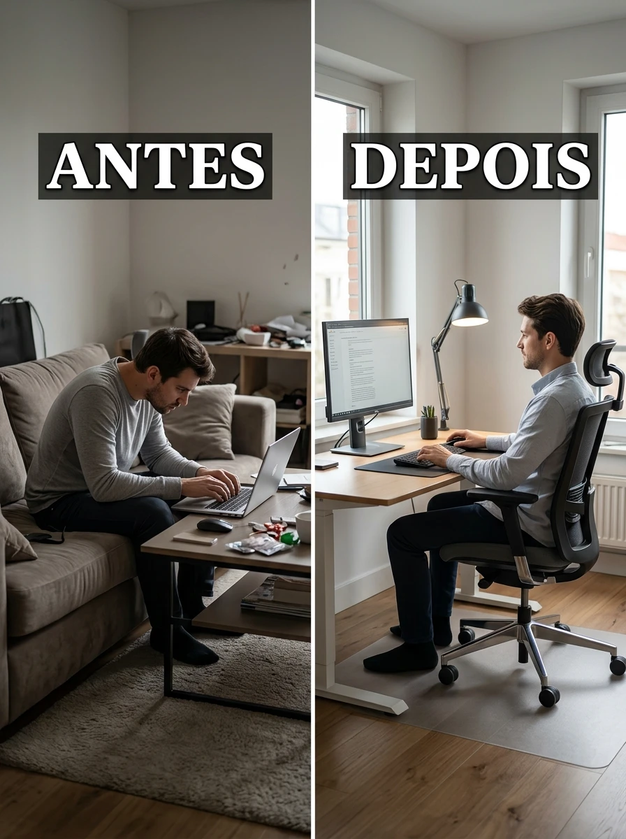 Erros mais comuns no home office