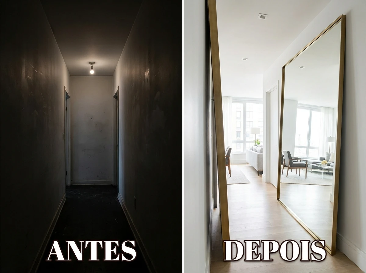 Espelho de corpo inteiro