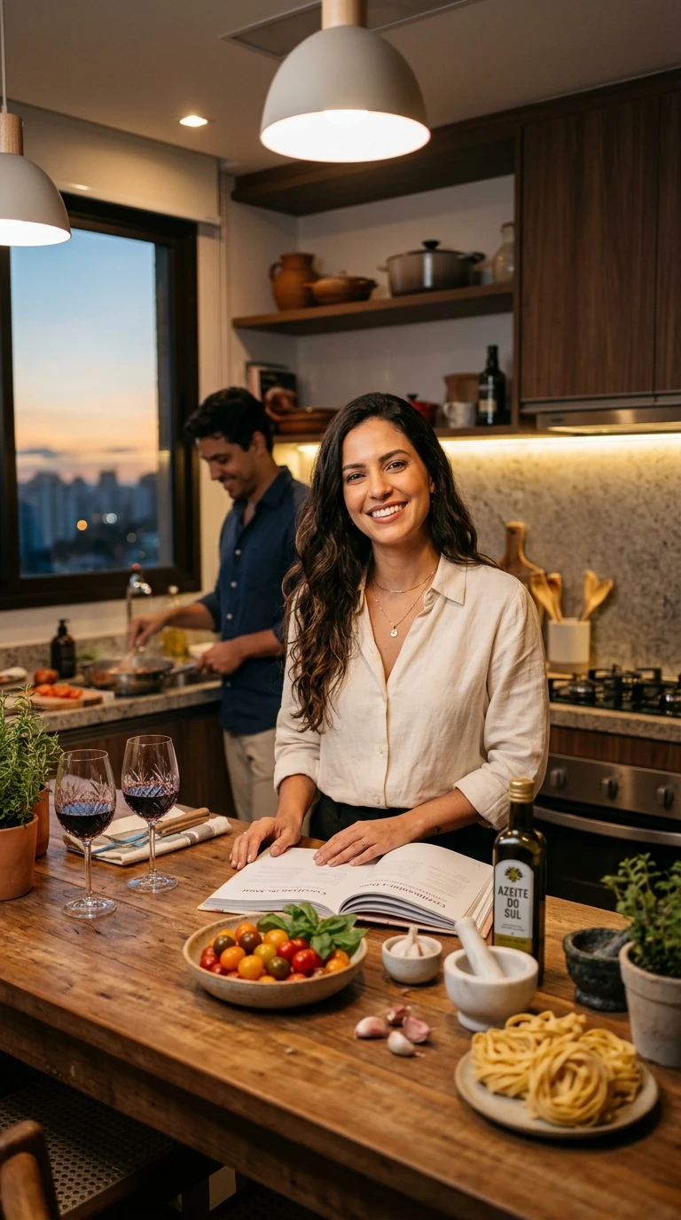 Experiência de Aula de Culinária a Dois