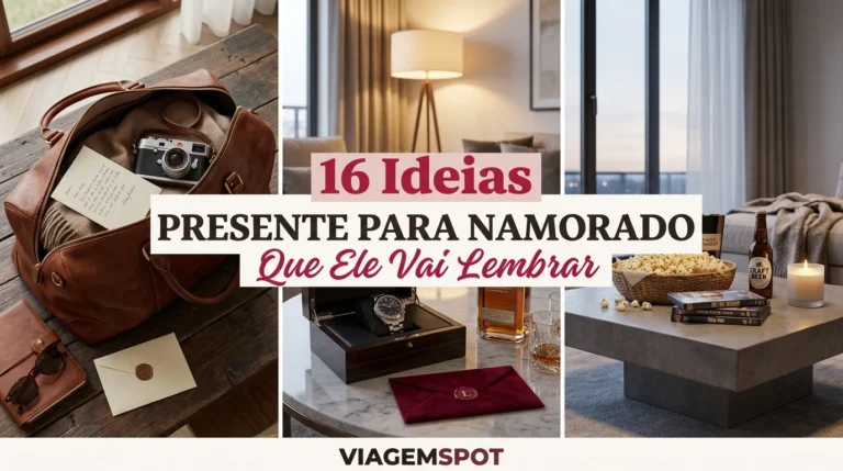 Ideias de presentes para namorado.
