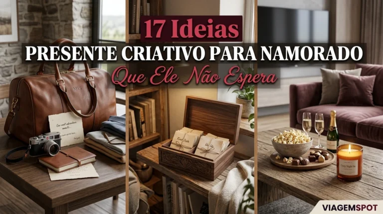 Ideias de presentes criativos para namorado