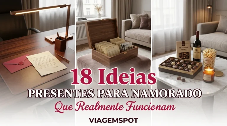 Ideias de presentes para namorado