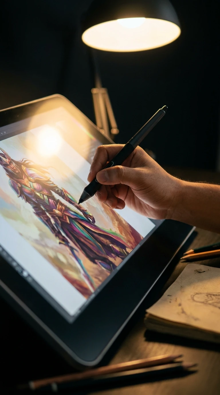 Ilustração digital 2D