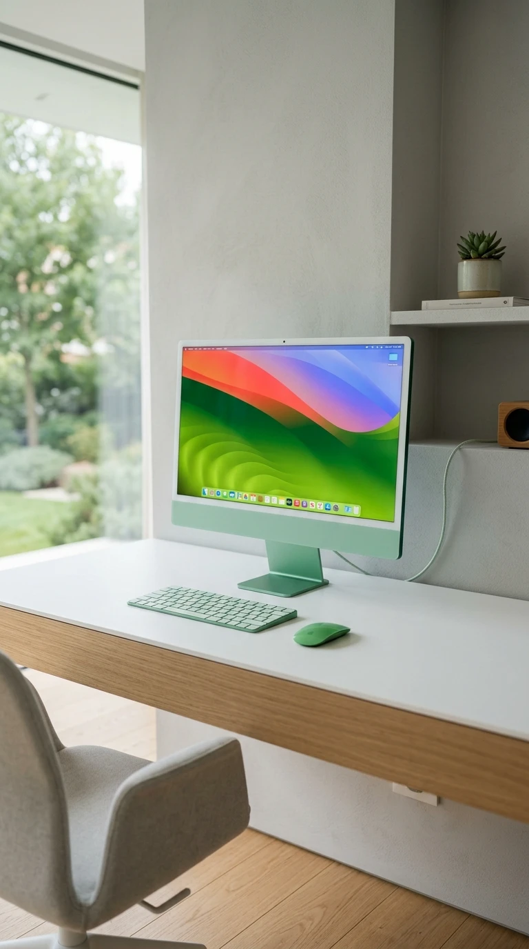 iMac: tudo em um, para quem não quer lidar com cabos separados